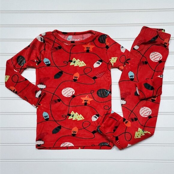 Cat & Jack Other - Kids' 2pc Christmas Snuggly Soft Pajama Set - Cat & Jack™ Red 12